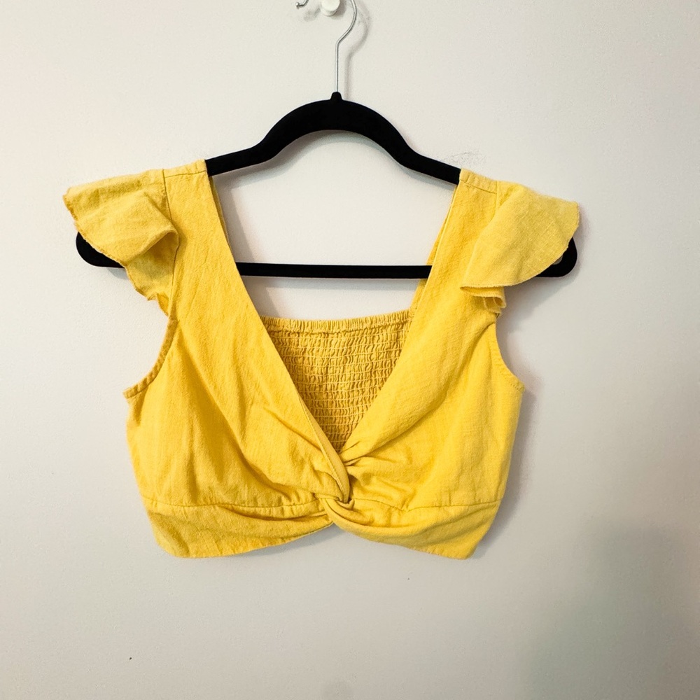 Yellow 2 piece outfit